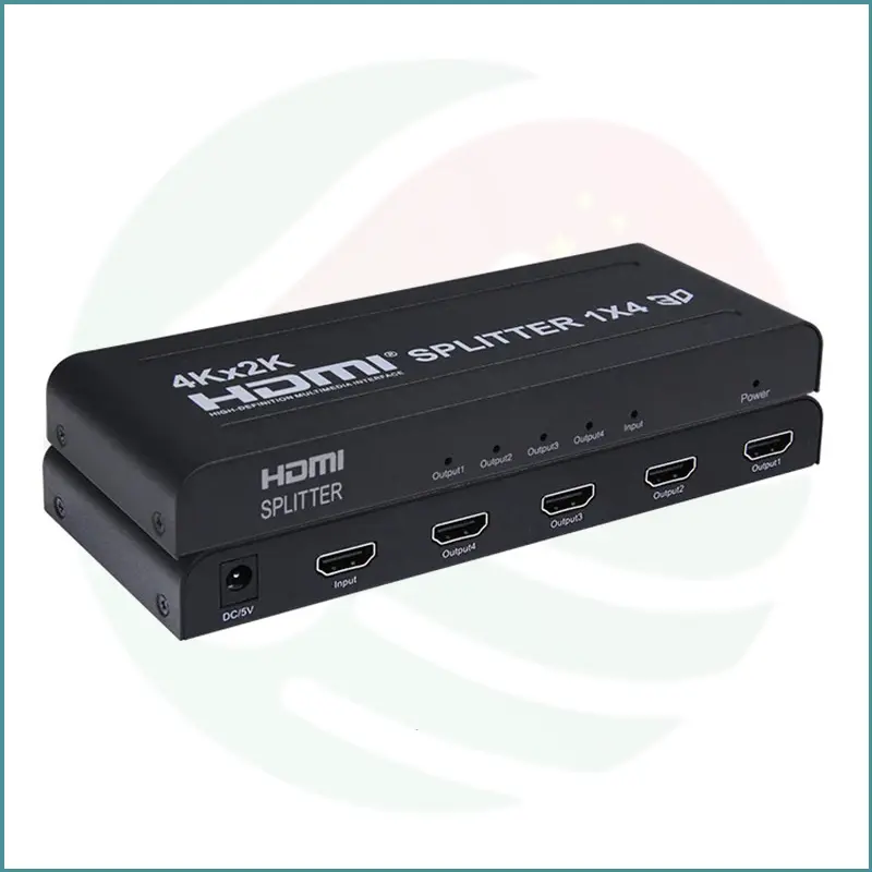 4K HDMI Splitter 1x4 | Full HD Distributor | Quad Display - Image 2