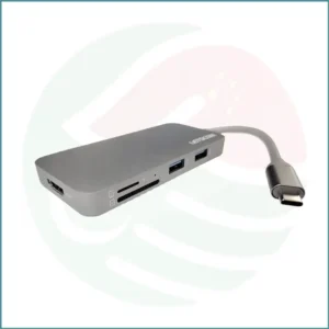 Letscom USB Type‑C Hub | 7‑in‑1 | HDMI | USB 3.0/2.0 | SD/TF