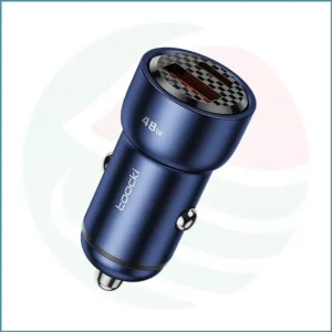 Toocki YF01 48W USB Car Charger | QC3.0 + PD3.0 | Dual‑Port Fast Charging | Universal Car Adapter