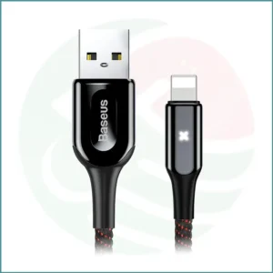 Baseus X‑Type Lightning Cable | iPhone | 2.4A Fast Charge | 1M
