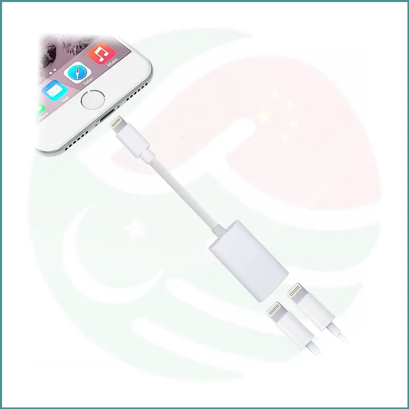 2 in 1 Lightning Adapter & Charger | Lightning to 2x Lightning | Compact Design - Image 4