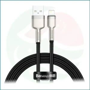 Baseus Cafule Series Metal Data Cable | USB to Lightning | 2.4A | 2m | Black