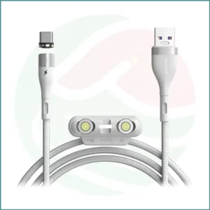 Baseus Zinc Magnetic Safe Fast Charging Cable | USB to M+L+C | 3A | 1m
