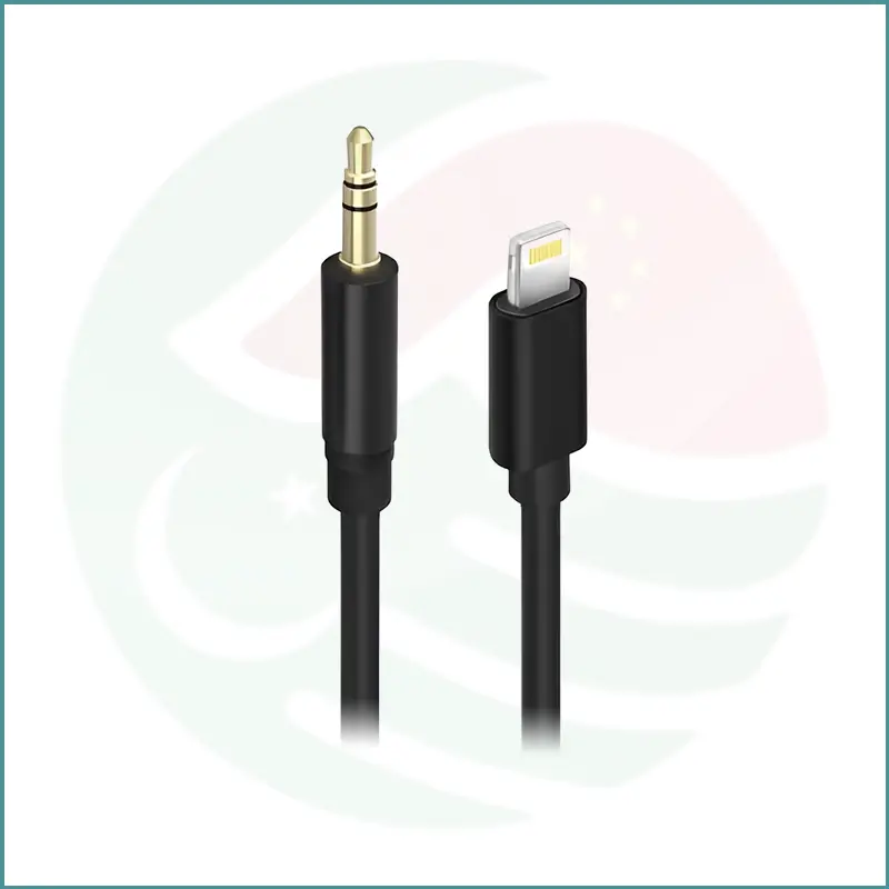Lightning to 3.5mm Aux Audio Cable | iPhone | 1.2m | JH‑023