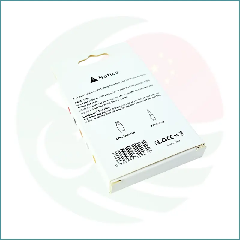 Lightning to 3.5mm Aux Audio Cable | iPhone | 1.2m | JH‑023 - Image 4