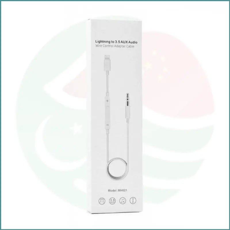 Lightning to 3.5mm Aux Wire Control Cable | iPhone | Car & Speaker Use | JH-021 - Image 4