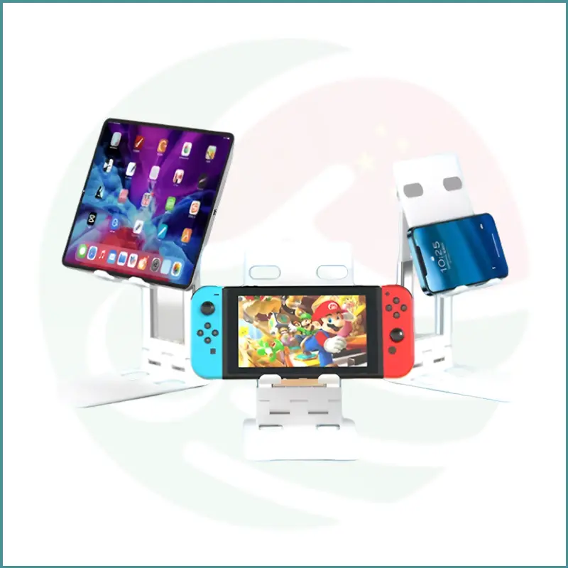 Tablet Holder | Adjustable & Foldable | White - Image 4