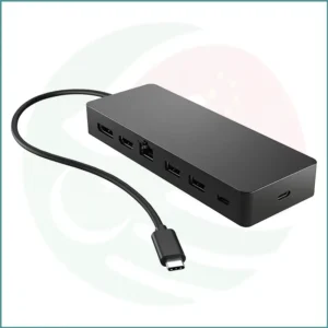 HP Universal USB‑C Multiport Hub | 7‑in‑1 Adapter | HDMI, DP, USB, Ethernet