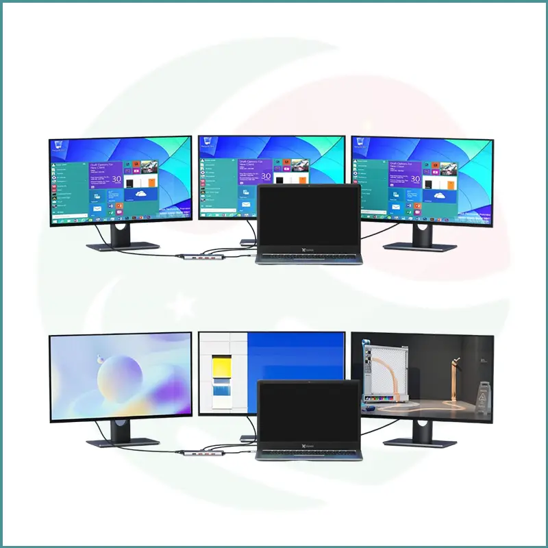 Kapok USB‑C Docking Station | 11‑in‑1 Hub | Triple Display | 100W PD - Image 6