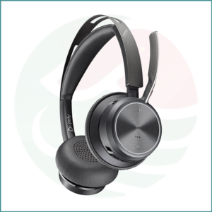 Plantronics Poly Voyager Focus 2 UC | Premium Bluetooth Wireless Headset | ANC | (Without Dongle)