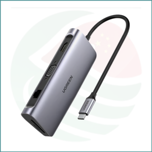 UGREEN 9‑in‑1 USB‑C Hub | HDMI | RJ45 | SD/TF | Power Delivery | Aluminum