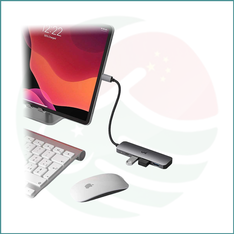 UNI USB‑C Hub | 4‑in‑1 | USB 3.0 | Uflat - Image 2