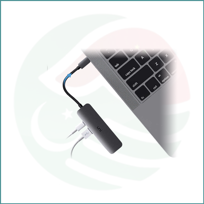 UNI USB‑C Hub | 4‑in‑1 | USB 3.0 | Uflat - Image 4