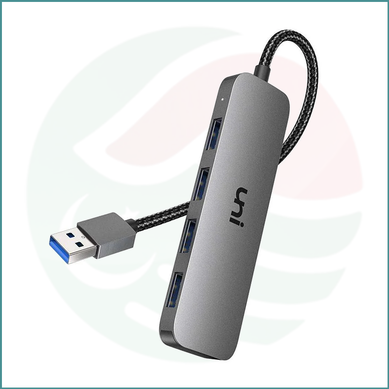UNI USB‑A Hub | 4‑in‑1 | USB 3.0 | Uflat