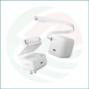 ROMOSS 35W GaN+ Charger | Built‑in Type‑C Cable | Compact Design