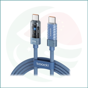 Toocki 100W USB‑C Cable | PD 5A Fast Charging | LED Display | 2m