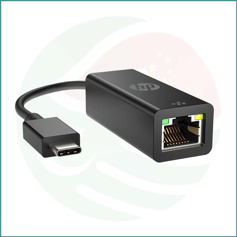 HP Type-C to LAN RJ45 Adapter G2 | Gigabit Ethernet Adapter | Plug & Play | USB-C