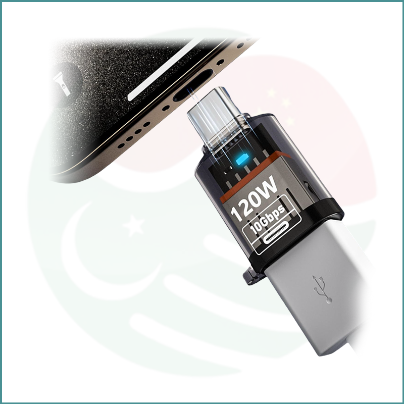 Amaze A12 Pro | Type-C to USB 3.2 OTG Adapter | 10Gbps Transfer | 120W Fast Charging - Image 2