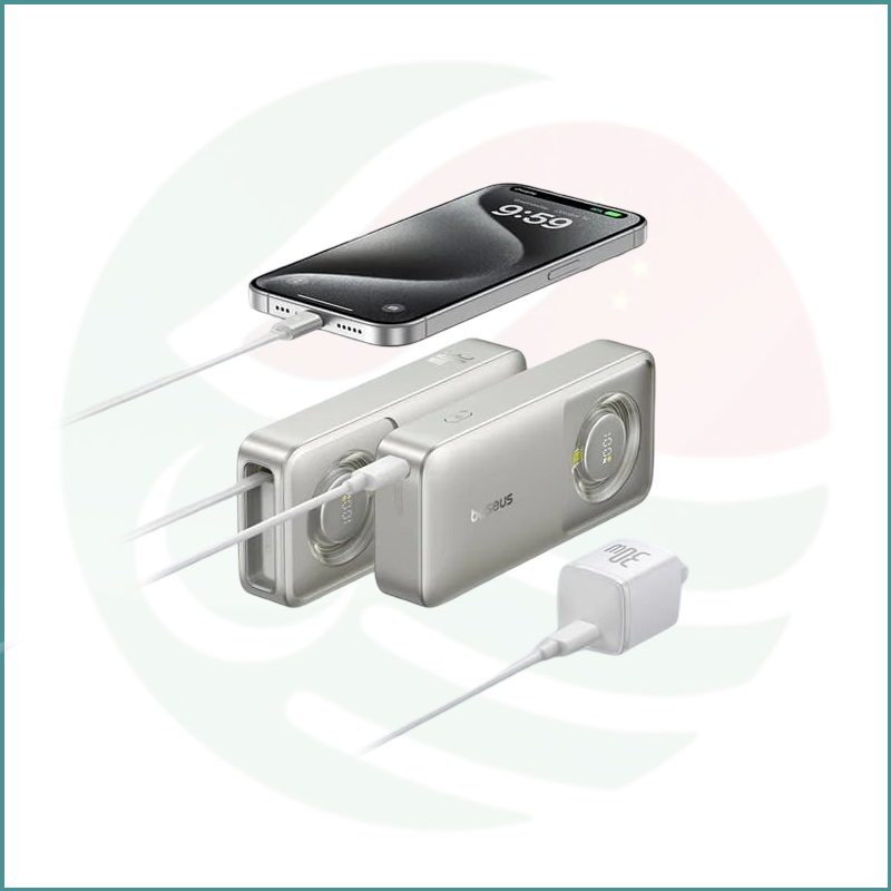 Baseus Nomos | 10,000mAh Power Bank | 30W PD Fast Charging - Image 3