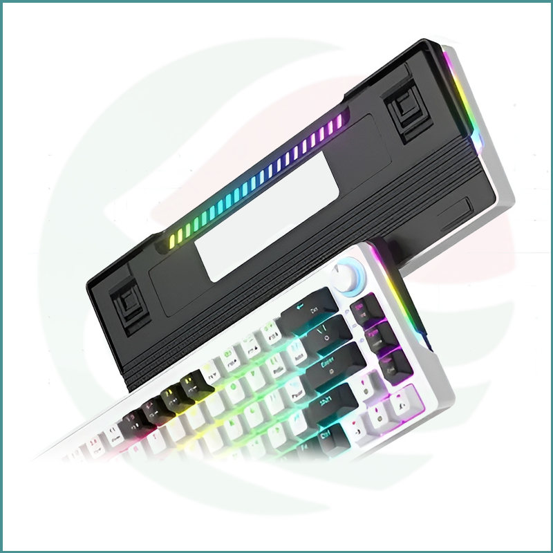 CyberLynx AG68 | Wired Mechanical Gaming Keyboard | Hot-Swappable Silver Speed Switches | Control Knob - Image 2